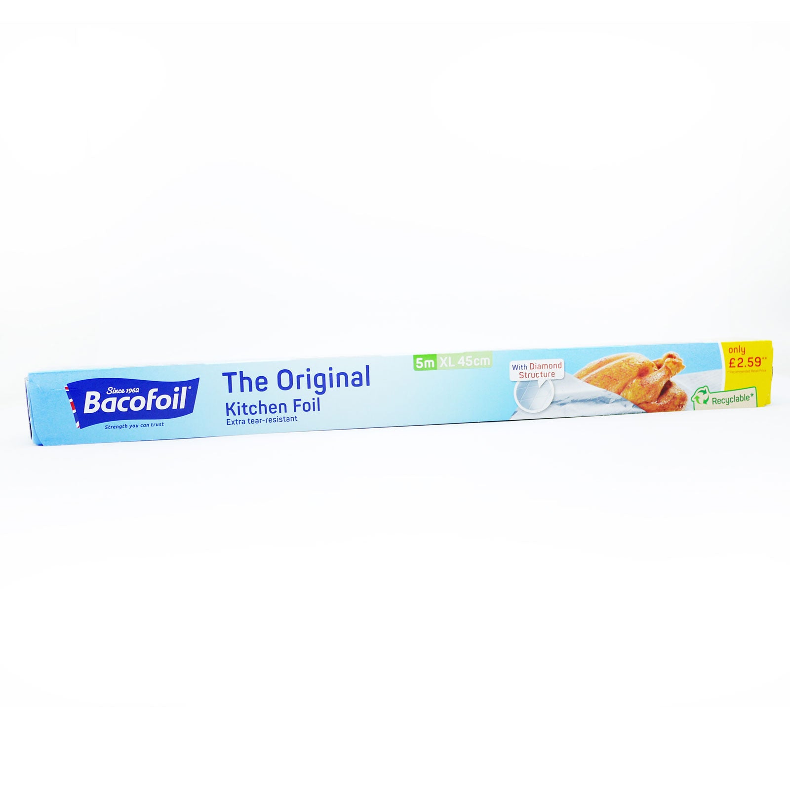 BACOFOIL The Origional Kitchen Foil 5m x 45cm BACOFOIL The Origional Kitchen Foil 5m x 45cm
